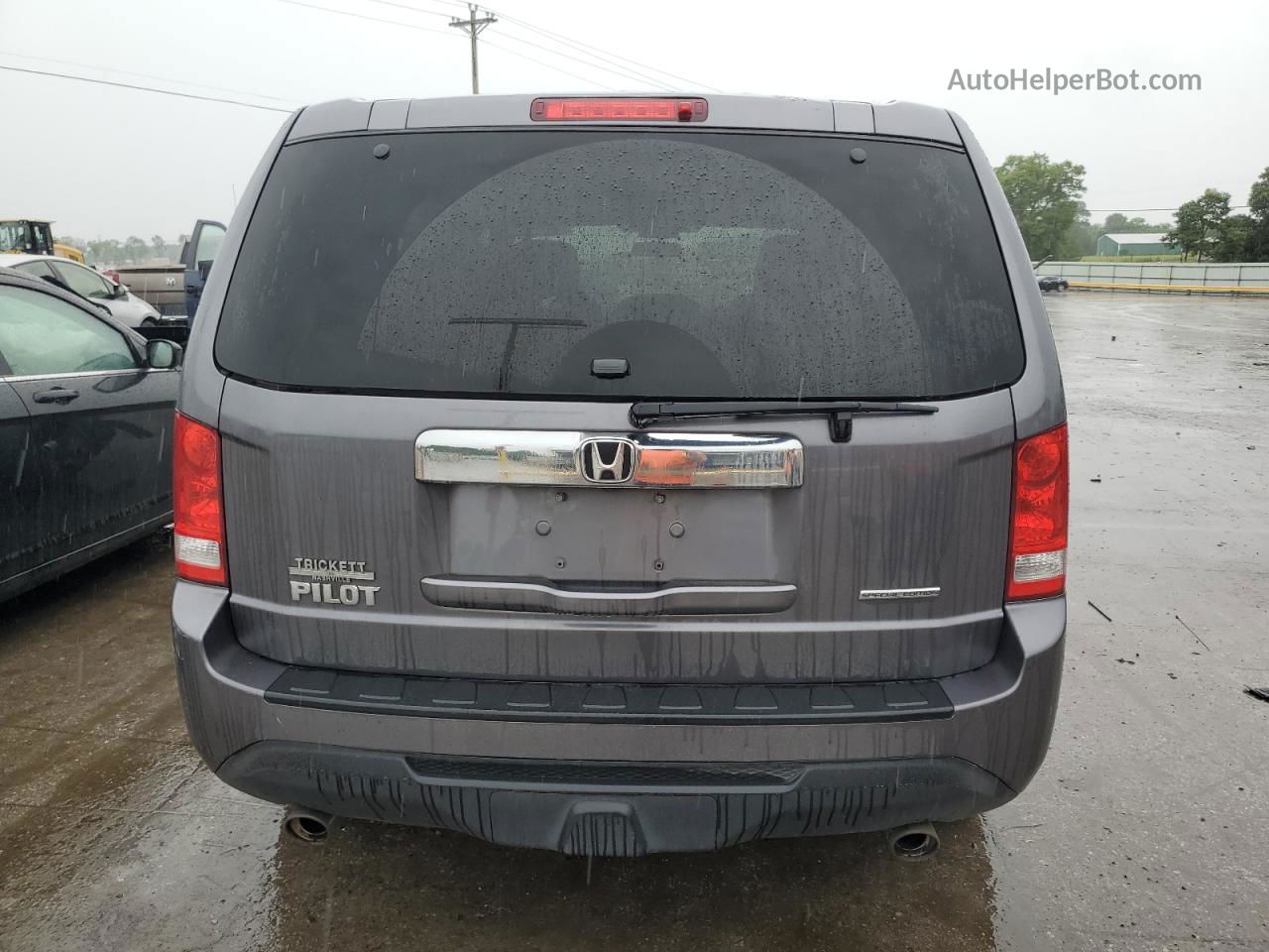 2015 Honda Pilot Se Charcoal vin: 5FNYF3H36FB033421