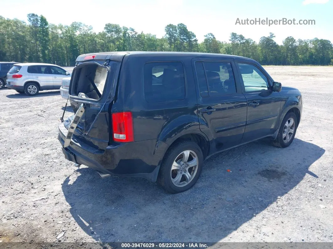 2013 Honda Pilot Ex Black vin: 5FNYF3H44DB014372