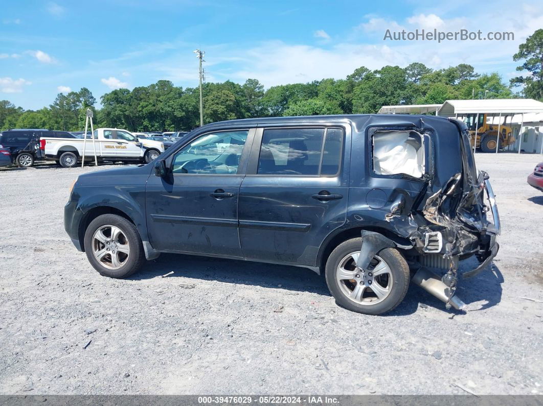 2013 Honda Pilot Ex Black vin: 5FNYF3H44DB014372