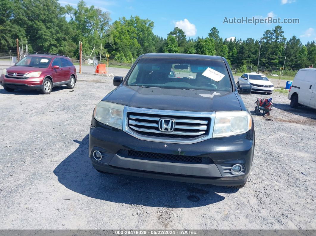 2013 Honda Pilot Ex Black vin: 5FNYF3H44DB014372