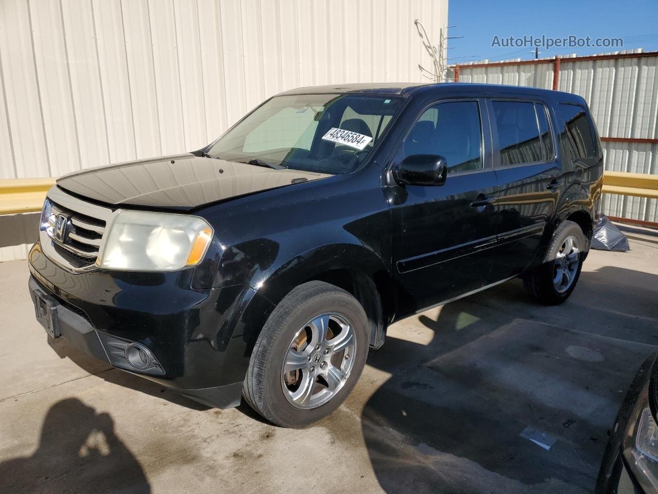 2013 Honda Pilot Ex Charcoal vin: 5FNYF3H44DB025436