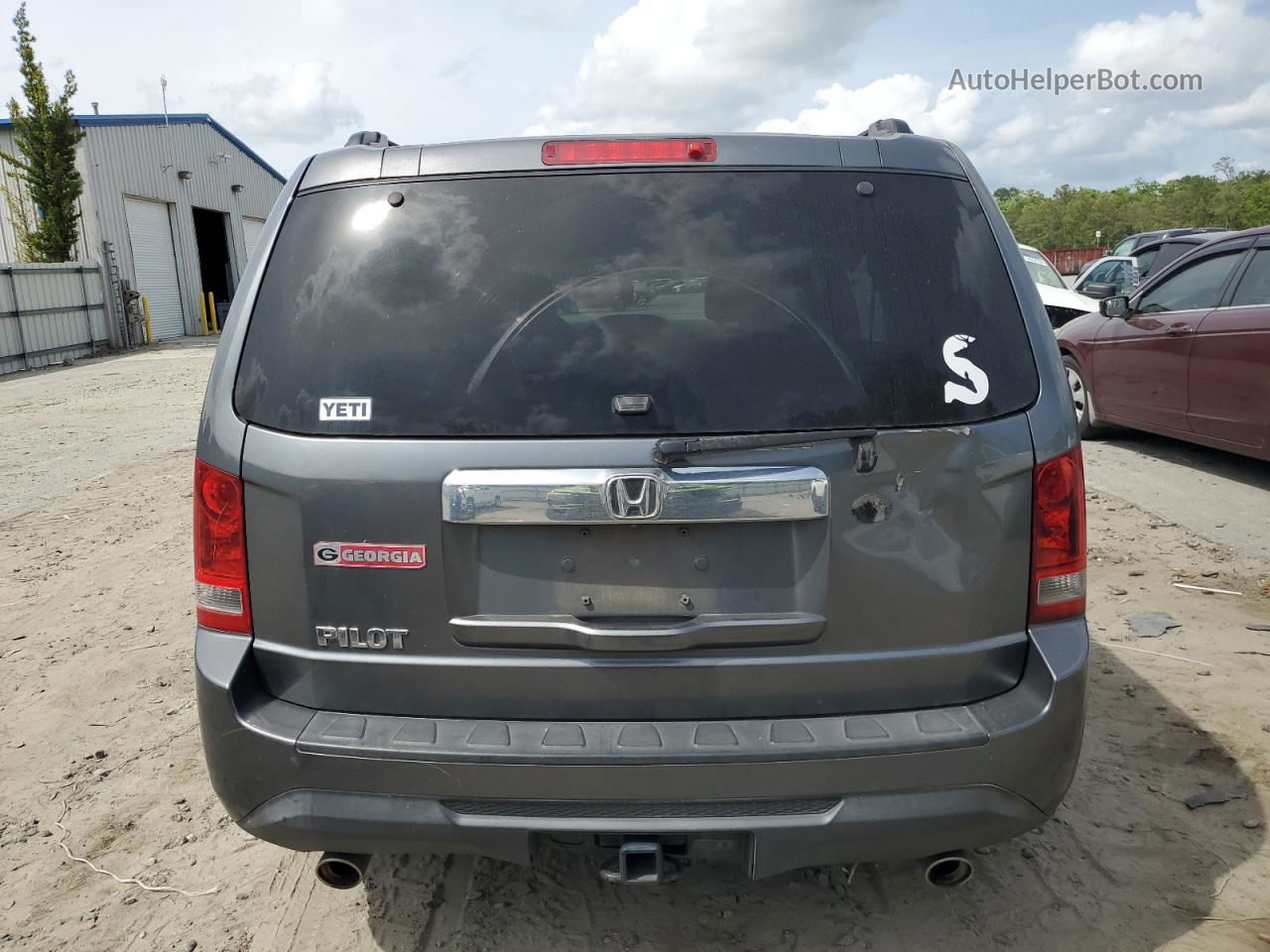 2013 Honda Pilot Ex Угольный vin: 5FNYF3H46DB031528