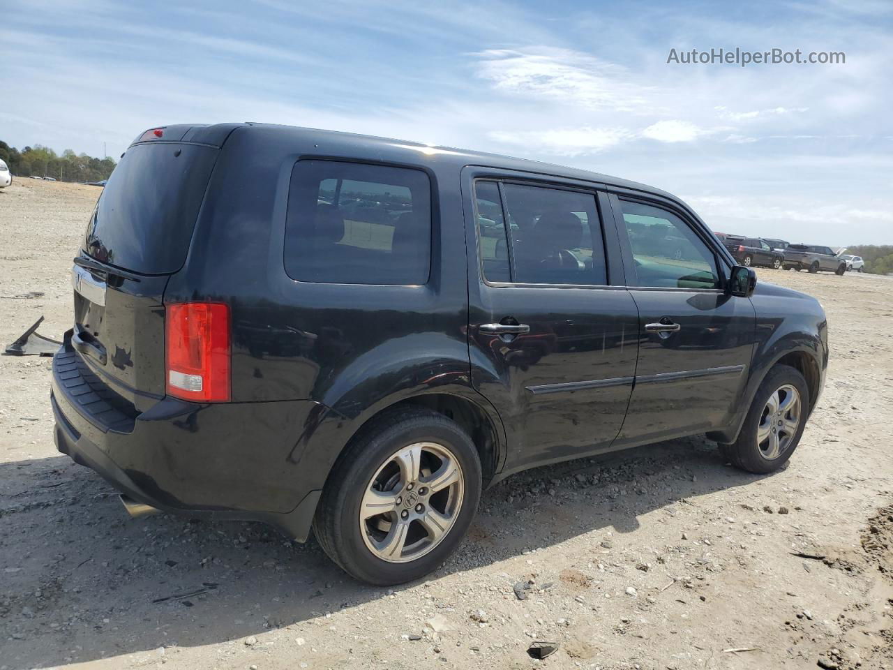 2015 Honda Pilot Ex Black vin: 5FNYF3H46FB020354