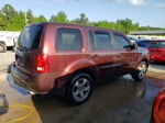 2013 Honda Pilot Ex Бордовый vin: 5FNYF3H47DB003057