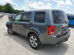 2013 Honda Pilot Ex Gray vin: 5FNYF3H47DB030288