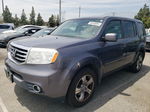 2015 Honda Pilot Ex Gray vin: 5FNYF3H49FB030019