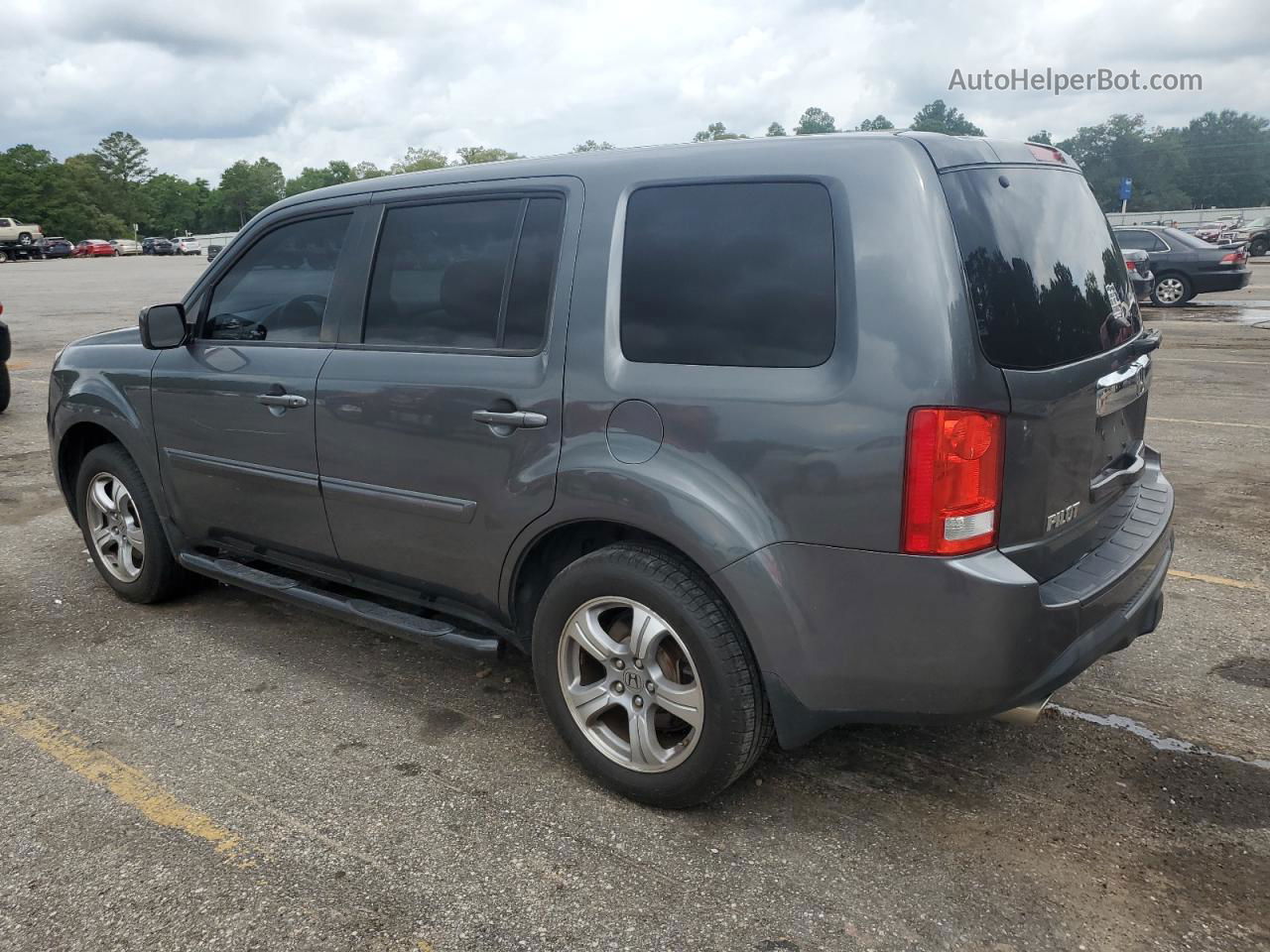 2013 Honda Pilot Exl Gray vin: 5FNYF3H50DB033929