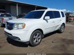 2015 Honda Pilot Ex-l White vin: 5FNYF3H50FB010783