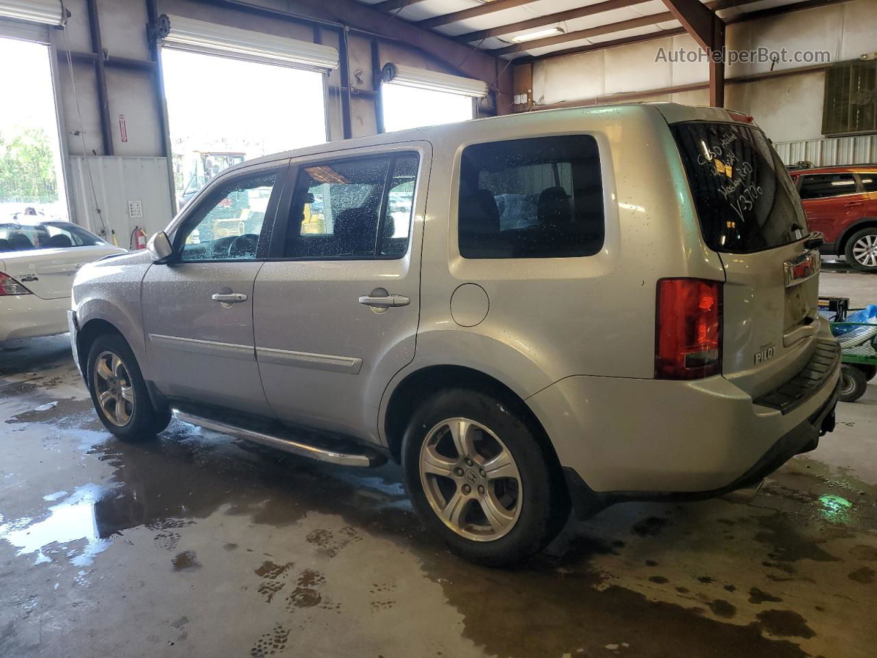 2013 Honda Pilot Exl Silver vin: 5FNYF3H51DB013706