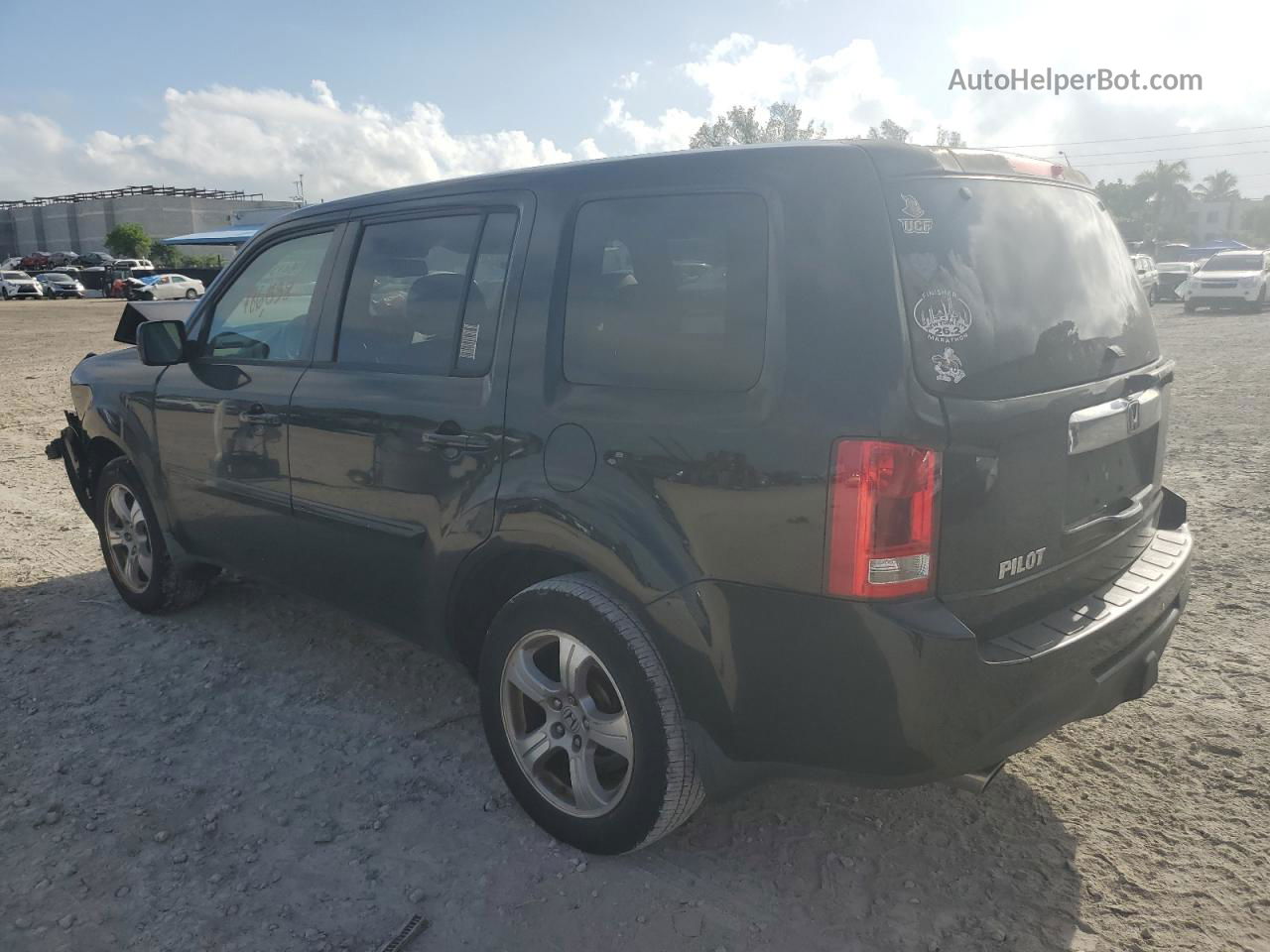 2013 Honda Pilot Exl Black vin: 5FNYF3H51DB013916