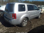 2013 Honda Pilot Ex-l Silver vin: 5FNYF3H51DB018498