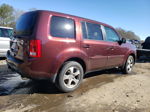 2013 Honda Pilot Exl Maroon vin: 5FNYF3H51DB041781