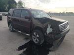 2013 Honda Pilot Exl Бордовый vin: 5FNYF3H51DB042722