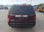 2013 Honda Pilot Exl Burgundy vin: 5FNYF3H51DB042722