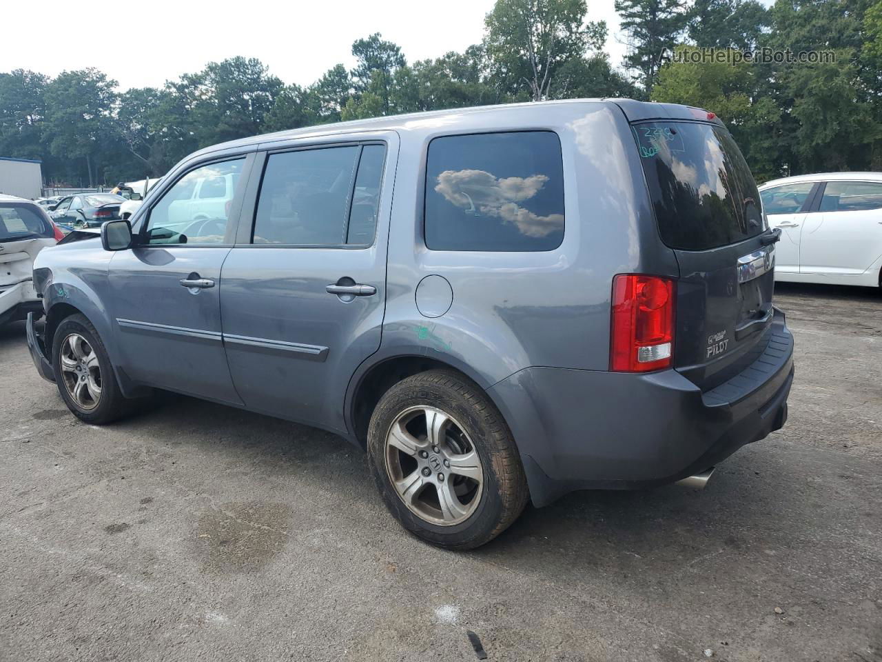 2015 Honda Pilot Exl Gray vin: 5FNYF3H51FB001042