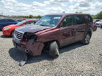 2015 Honda Pilot Exl Burgundy vin: 5FNYF3H51FB014552