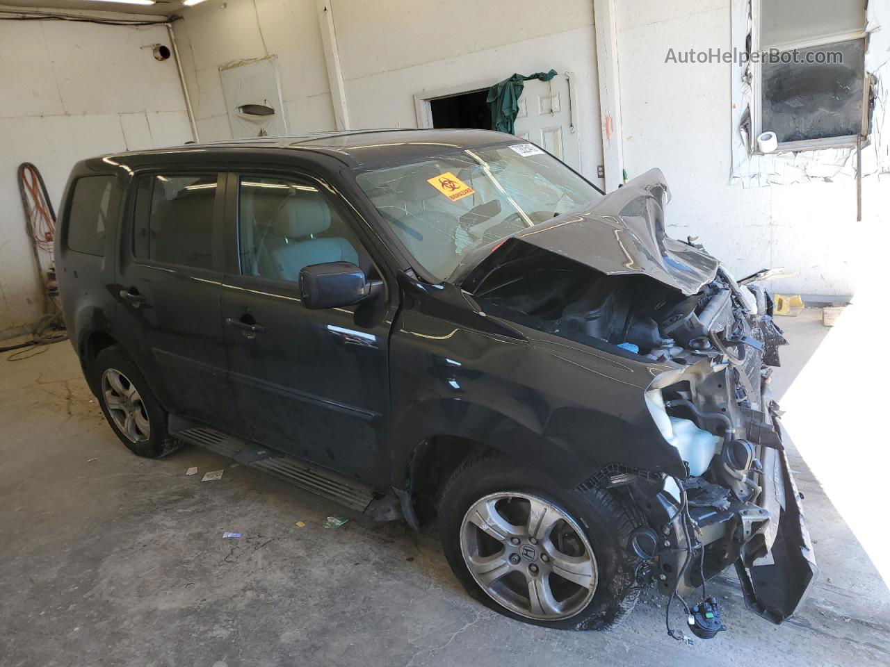 2013 Honda Pilot Exl Черный vin: 5FNYF3H52DB022527