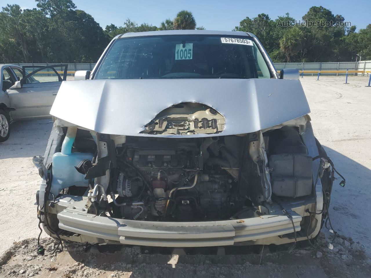 2013 Honda Pilot Exl Silver vin: 5FNYF3H52DB030563