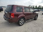 2013 Honda Pilot Exl Burgundy vin: 5FNYF3H52DB035939