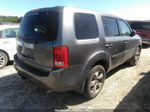 2013 Honda Pilot Ex-l Gray vin: 5FNYF3H52DB036766