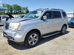 2013 Honda Pilot Exl Silver vin: 5FNYF3H53DB007339