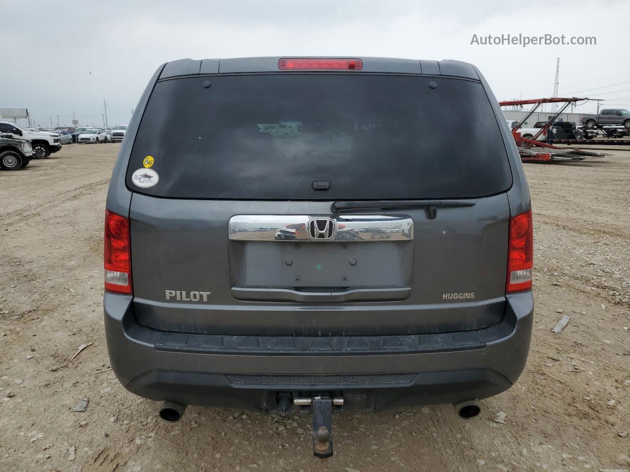 2013 Honda Pilot Exl Charcoal vin: 5FNYF3H53DB028160