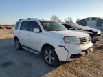 2013 Honda Pilot Exl White vin: 5FNYF3H53DB039417