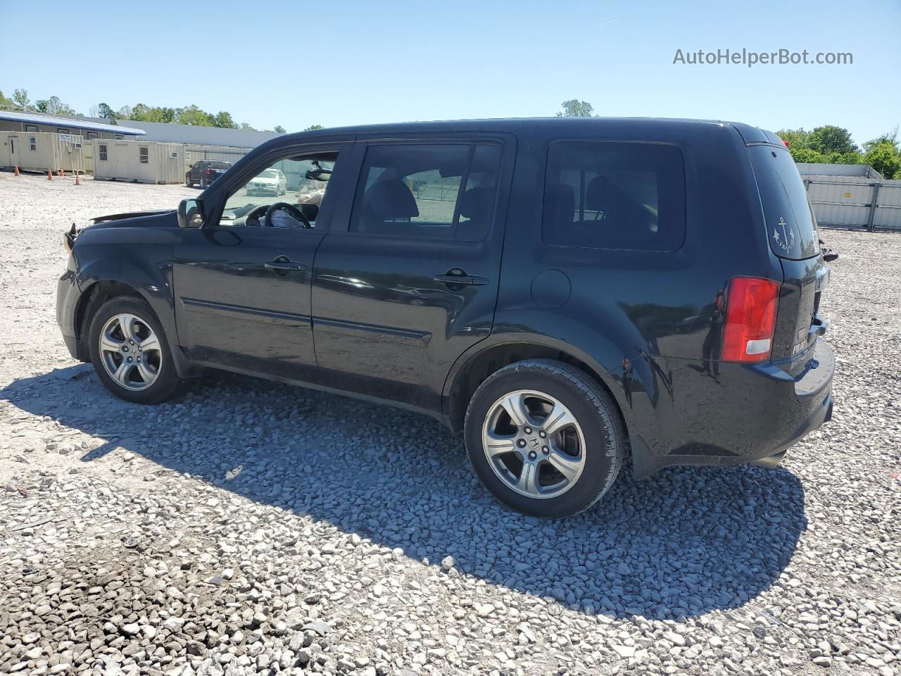 2013 Honda Pilot Exl Черный vin: 5FNYF3H54DB010198