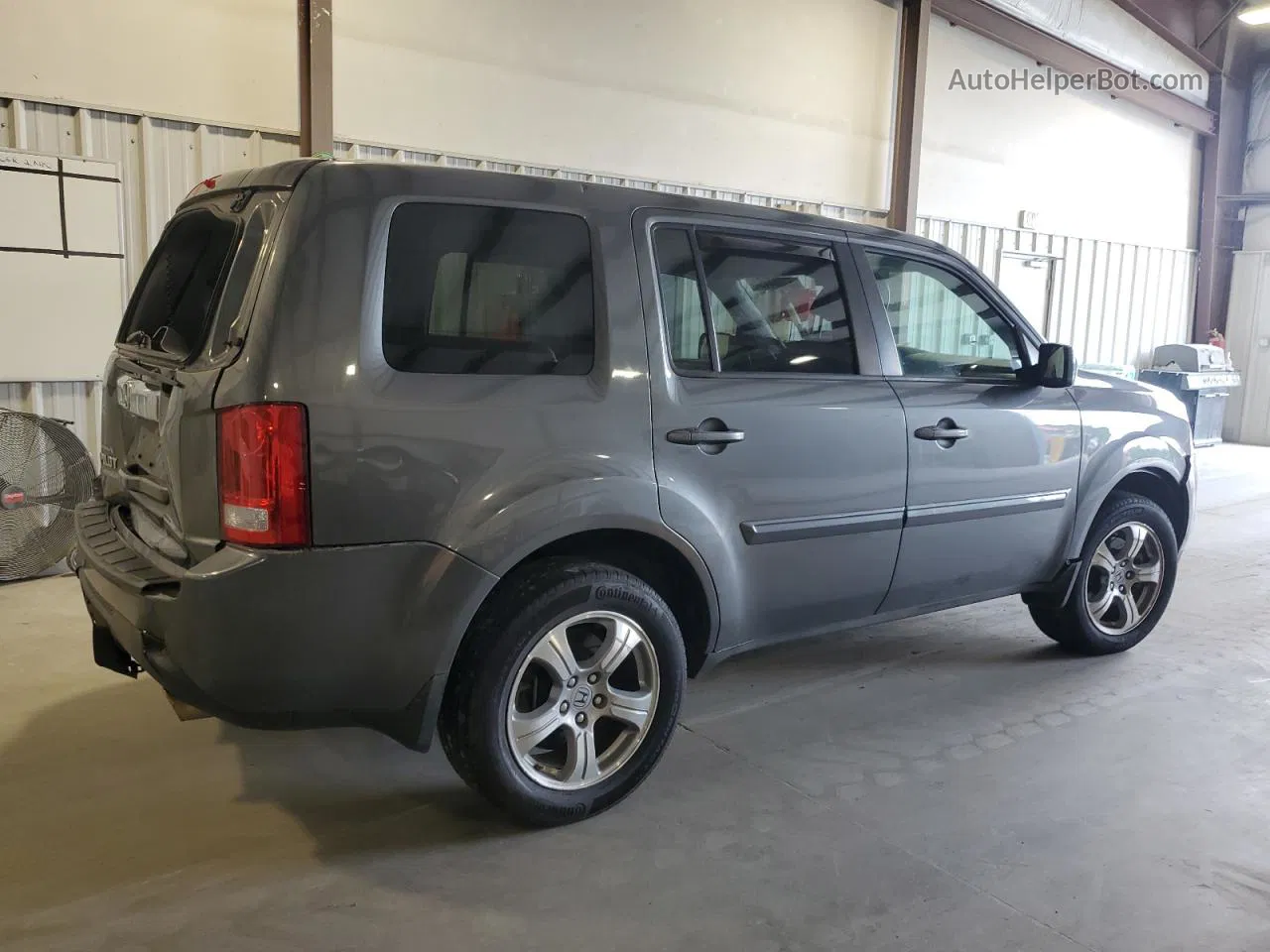 2013 Honda Pilot Exl Charcoal vin: 5FNYF3H54DB034985