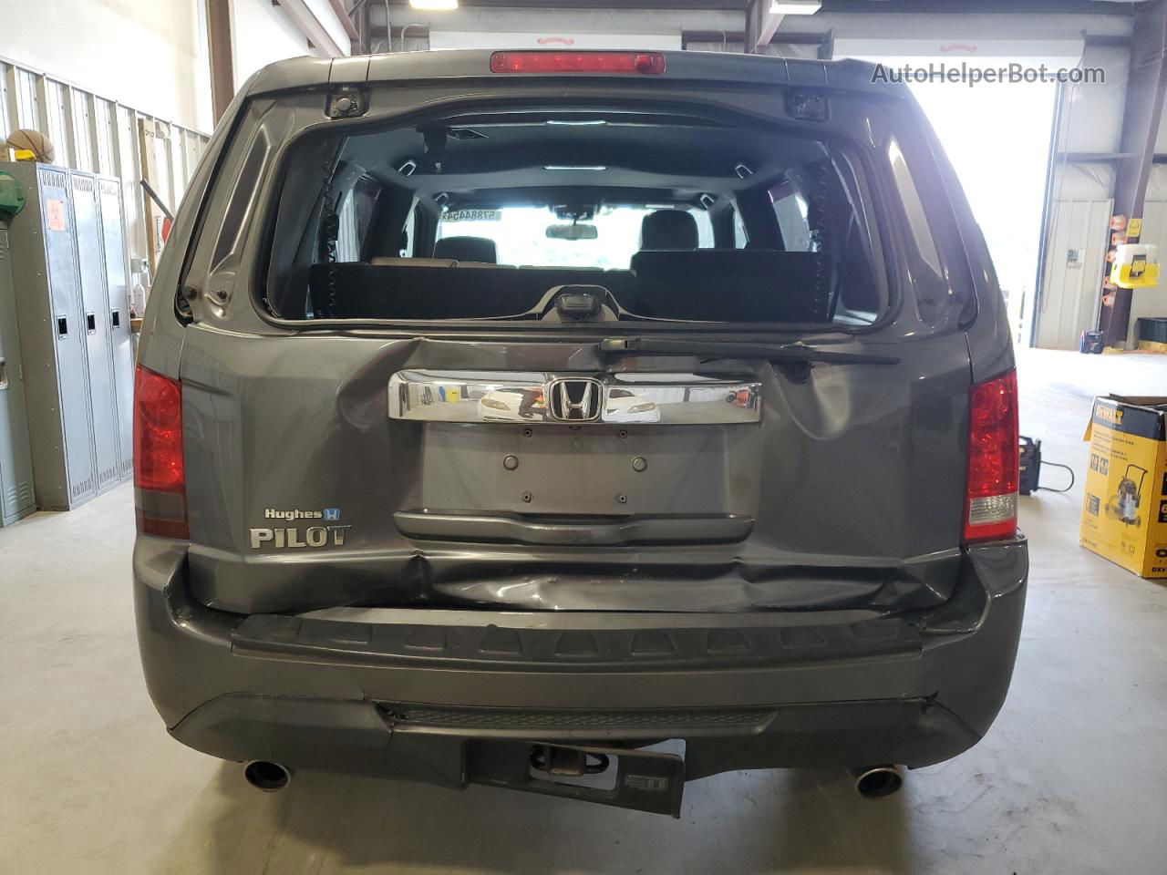 2013 Honda Pilot Exl Charcoal vin: 5FNYF3H54DB034985