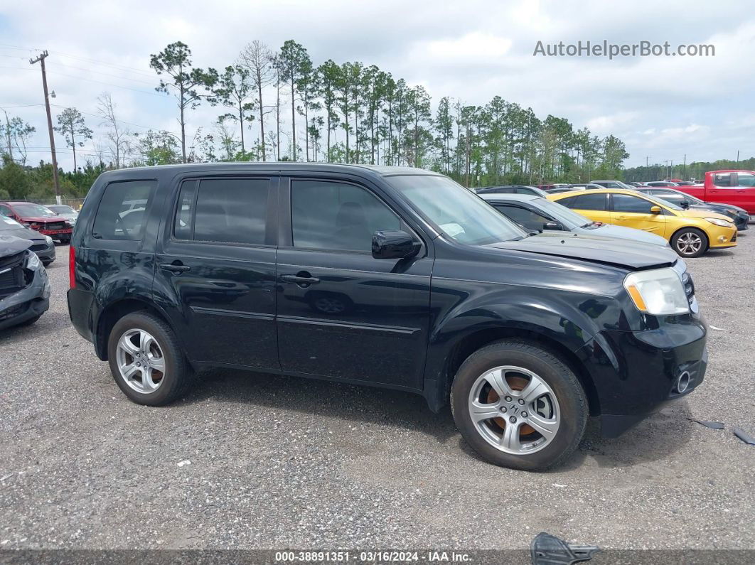 2015 Honda Pilot Ex-l Black vin: 5FNYF3H57FB010327