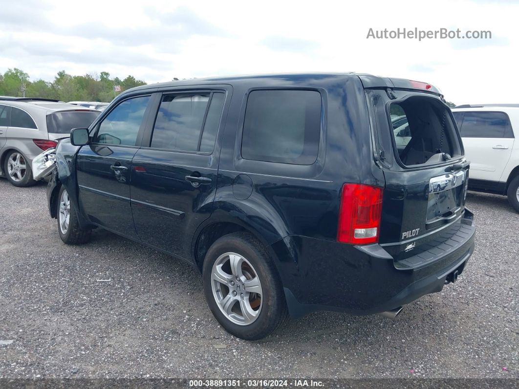 2015 Honda Pilot Ex-l Black vin: 5FNYF3H57FB010327