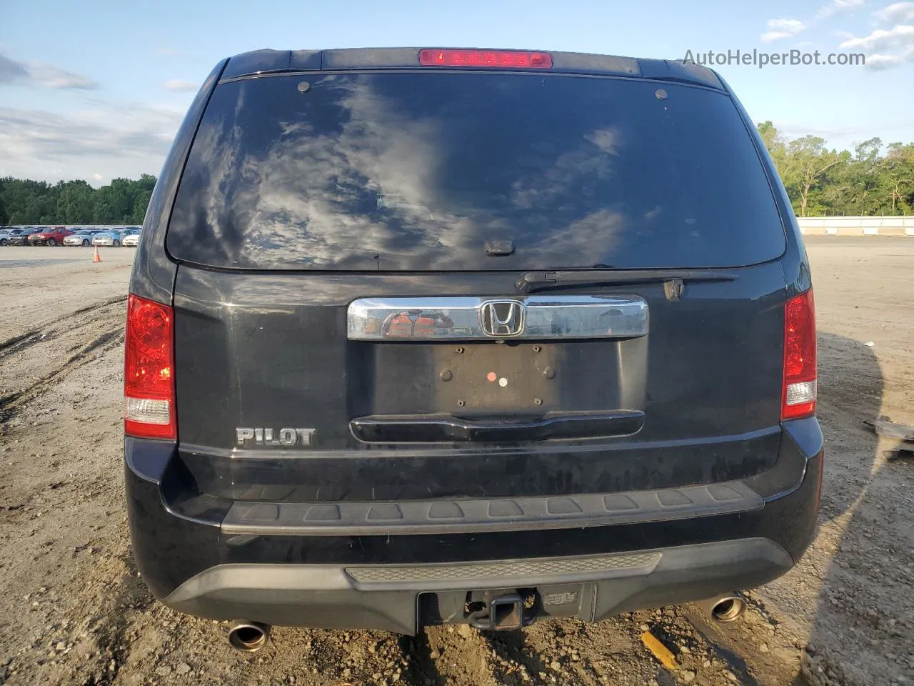 2013 Honda Pilot Exl Черный vin: 5FNYF3H58DB014450