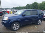 2013 Honda Pilot Ex-l Blue vin: 5FNYF3H59DB015056