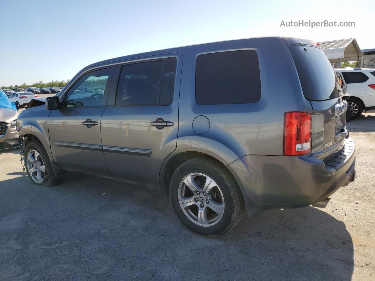 2013 Honda Pilot Exl Charcoal vin: 5FNYF3H59DB015087