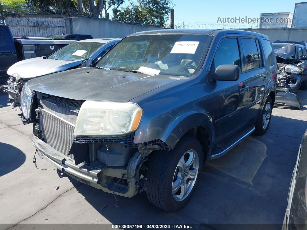 2013 Honda Pilot Exl Gray vin: 5FNYF3H59DB026090