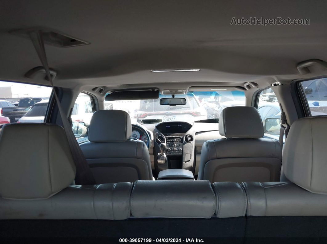 2013 Honda Pilot Exl Серый vin: 5FNYF3H59DB026090