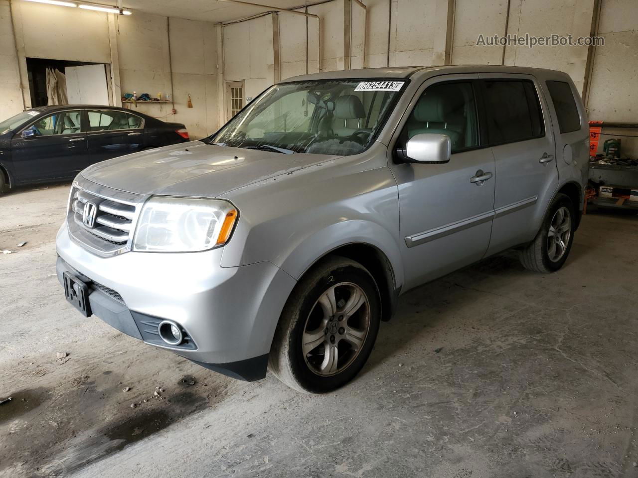 2015 Honda Pilot Exl Silver vin: 5FNYF3H59FB006229