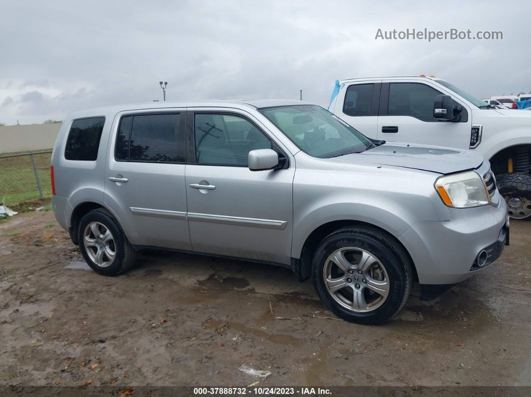 2015 Honda Pilot Ex-l Silver vin: 5FNYF3H59FB013973