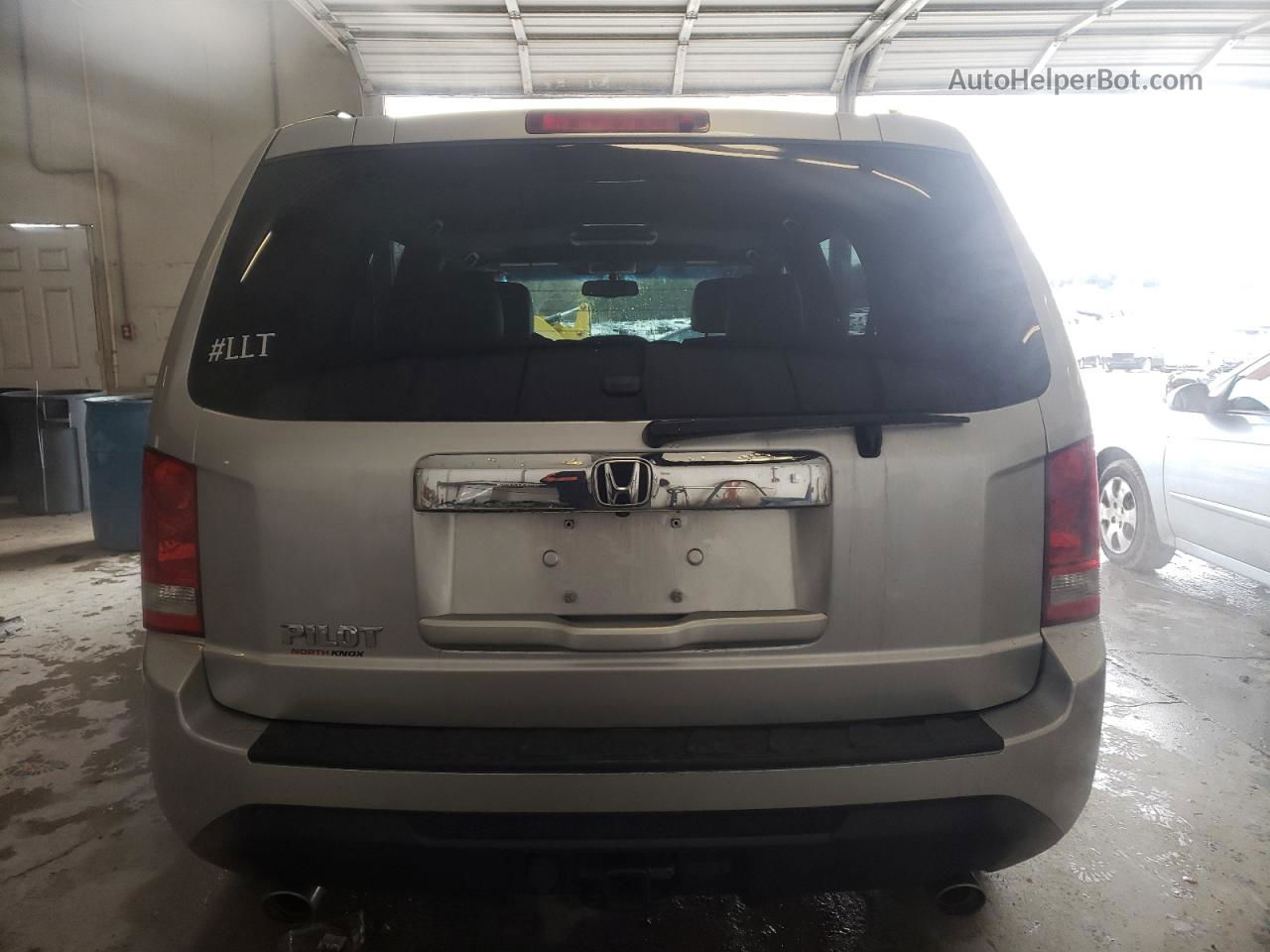 2013 Honda Pilot Exl Silver vin: 5FNYF3H60DB044292