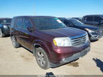 2013 Honda Pilot Ex-l Темно-бордовый vin: 5FNYF3H61DB036444