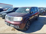 2013 Honda Pilot Ex-l Темно-бордовый vin: 5FNYF3H61DB036444