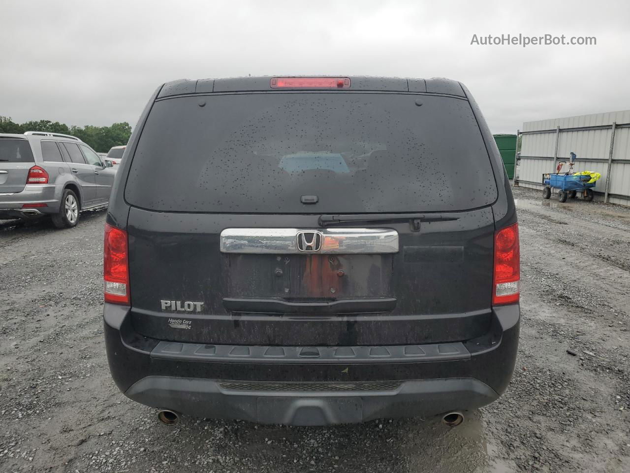 2013 Honda Pilot Exl Black vin: 5FNYF3H62DB041197