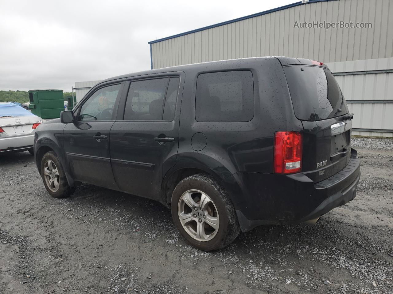 2013 Honda Pilot Exl Black vin: 5FNYF3H62DB041197