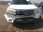 2013 Honda Pilot Ex-l White vin: 5FNYF3H69DB030052