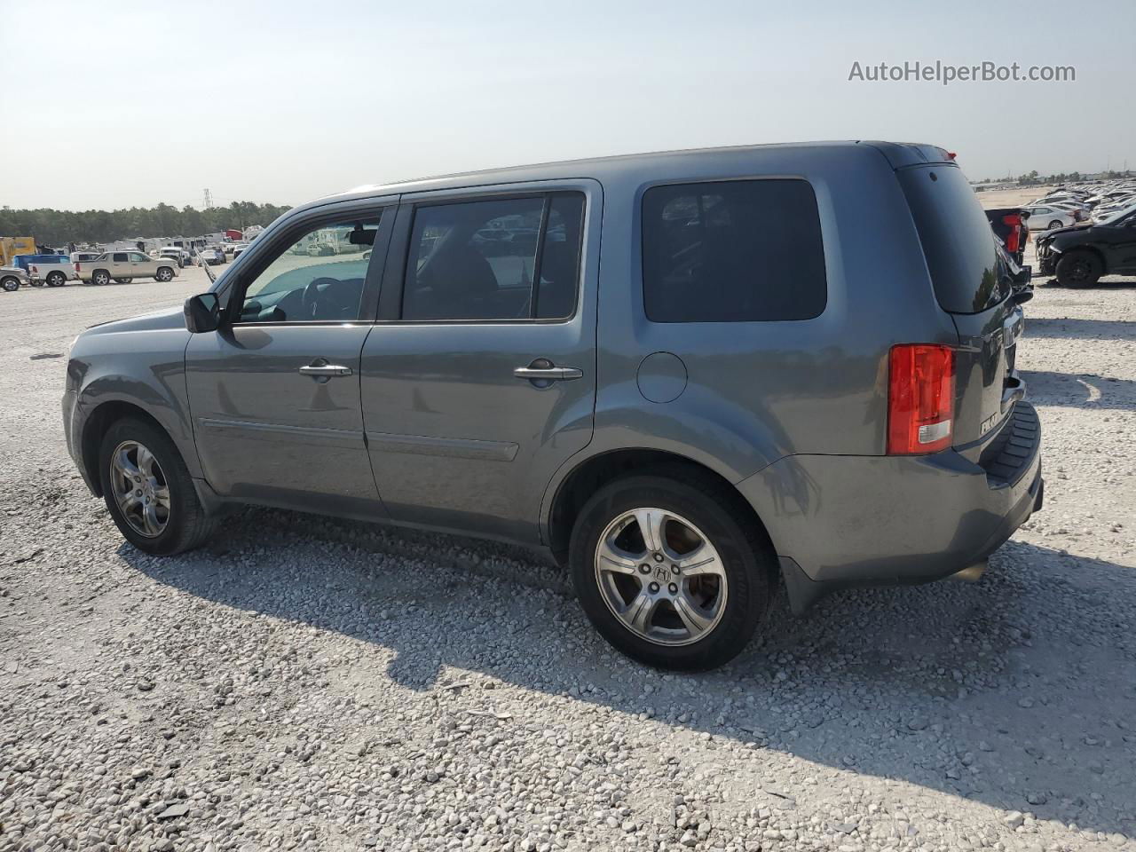 2013 Honda Pilot Exl Gray vin: 5FNYF3H6XDB027435