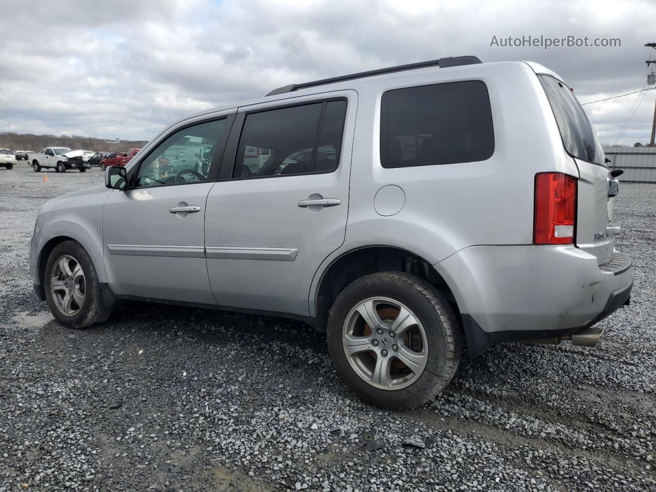 2013 Honda Pilot Exln Серебряный vin: 5FNYF3H74DB029576