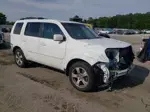 2013 Honda Pilot Exln White vin: 5FNYF3H75DB008655