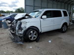 2015 Honda Pilot Exln White vin: 5FNYF3H76FB024334