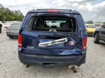 2013 Honda Pilot Exln Blue vin: 5FNYF3H77DB003859